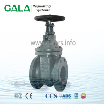 DIN F4 NRS metal seated gate valve